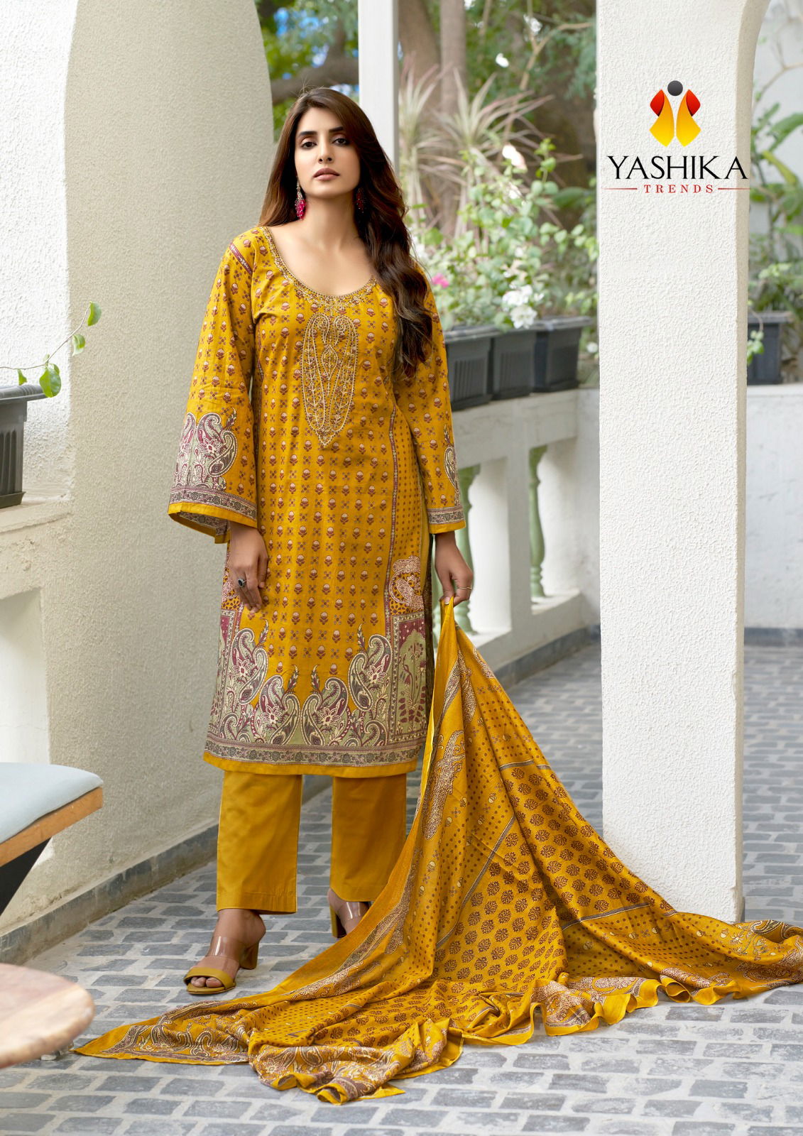Nayra A By Yashika Printed Cotton Dress Material Wholesale Shop In Surat
